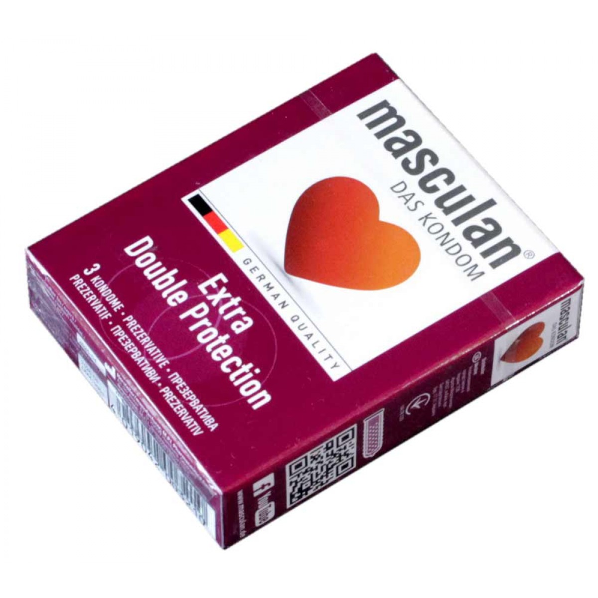 Презервативы Masculan Extra Double Protection 3шт