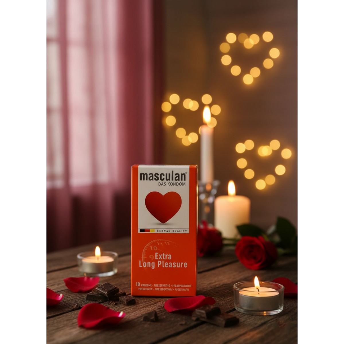 Презервативы Masculan Extra Long 10шт (Маскулан Экстра Лонг)