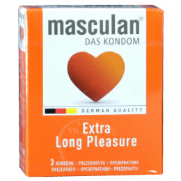 Презервативы Masculan Extra Long Pleasure 3шт