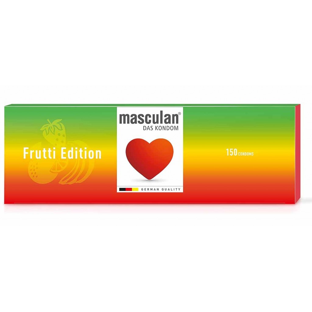 Презервативы Masculan Frutti Edition фруктовый микс 150шт⚡️Prezervativi.in.ua