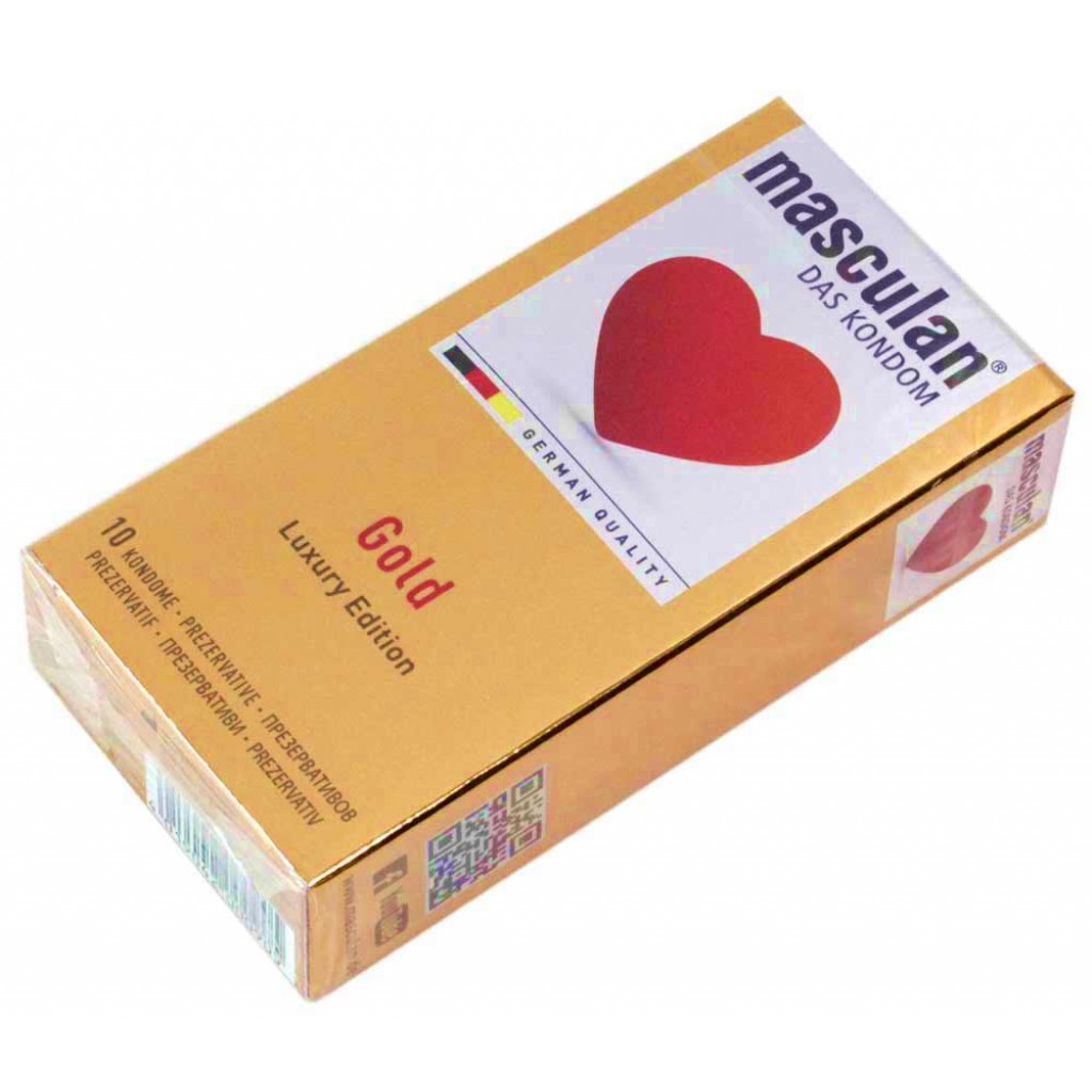 Презервативы Masculan Gold 10шт (Маскулан Голд)