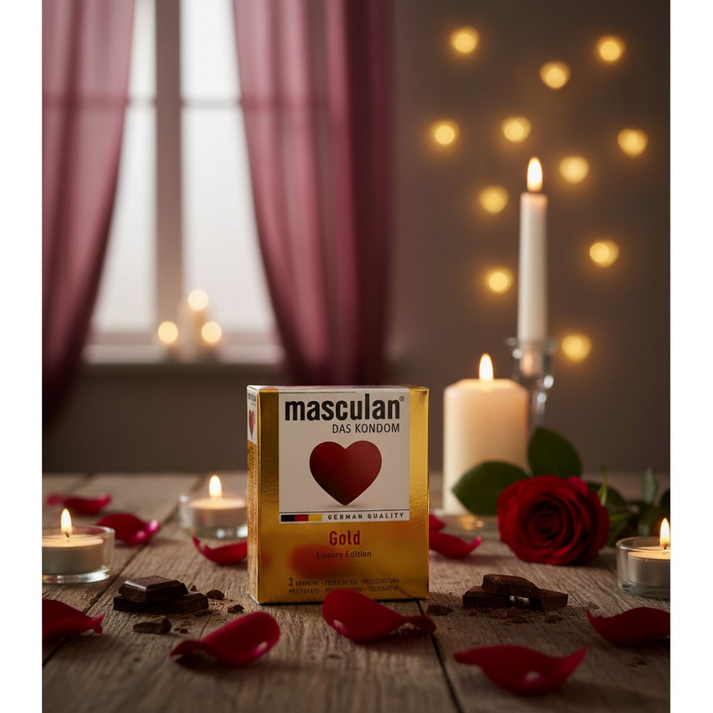 Презервативы Masculan GOLD 3шт