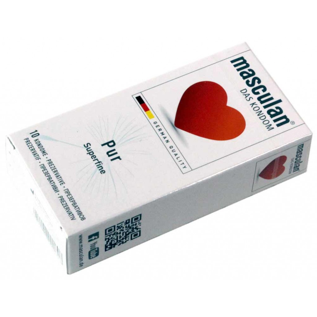Презервативи Masculan Pur 10шт (Маскулан Пур)