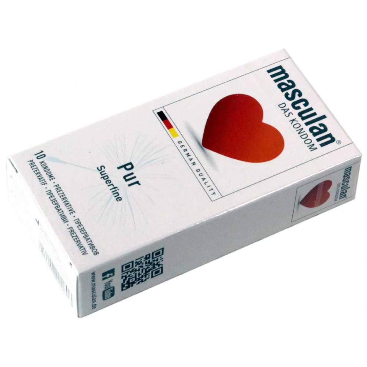Презервативы Masculan Pur 10шт (Маскулан Пур)