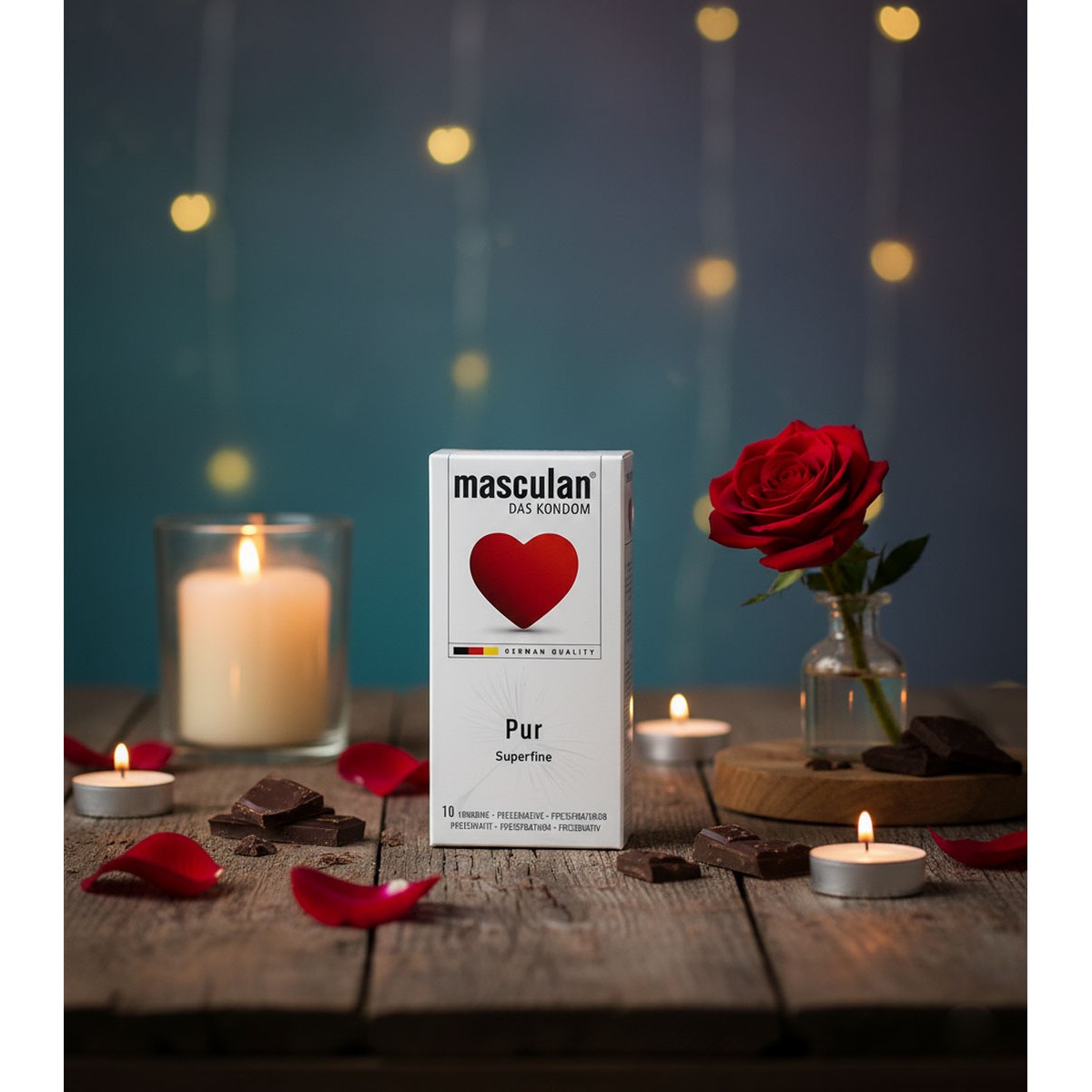 Презервативы Masculan Pur 10шт (Маскулан Пур)