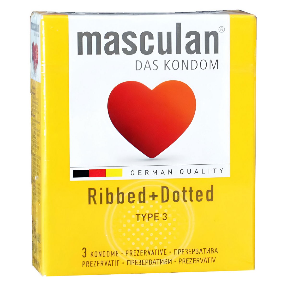 Ассорти комплект Masculan 15шт (5 видов по 3 шт)