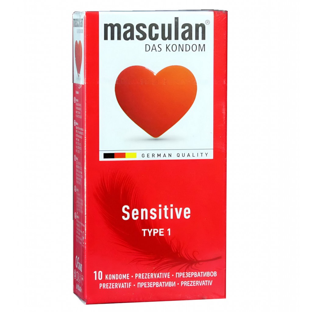 Презервативы Masculan Sensitive 10шт (Маскулан Сенсетив)