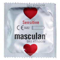 Презервативы Masculan Sensitive 10шт (Маскулан Сенсетив) - Фото№2