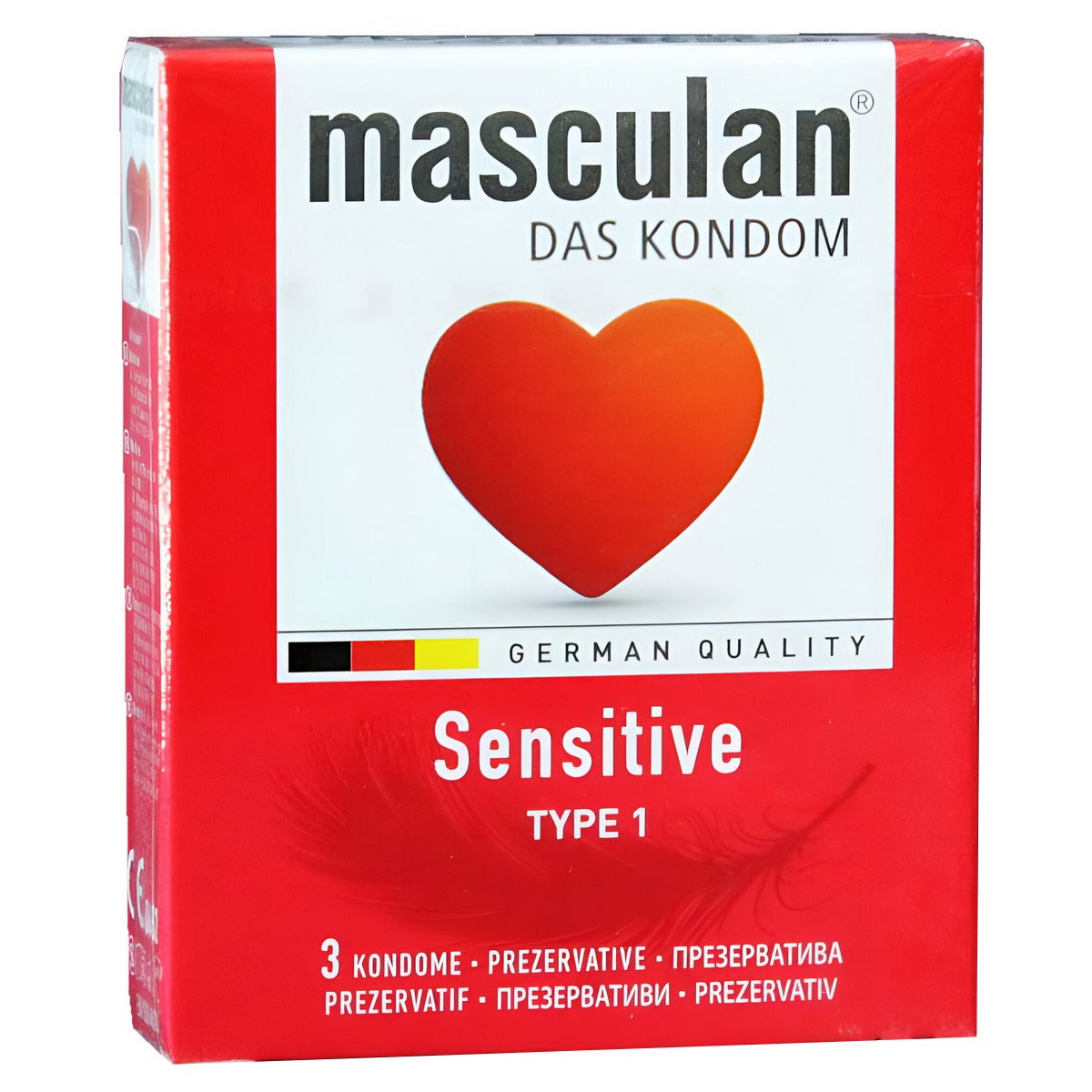Ассорти комплект Masculan 15шт (5 видов по 3 шт)