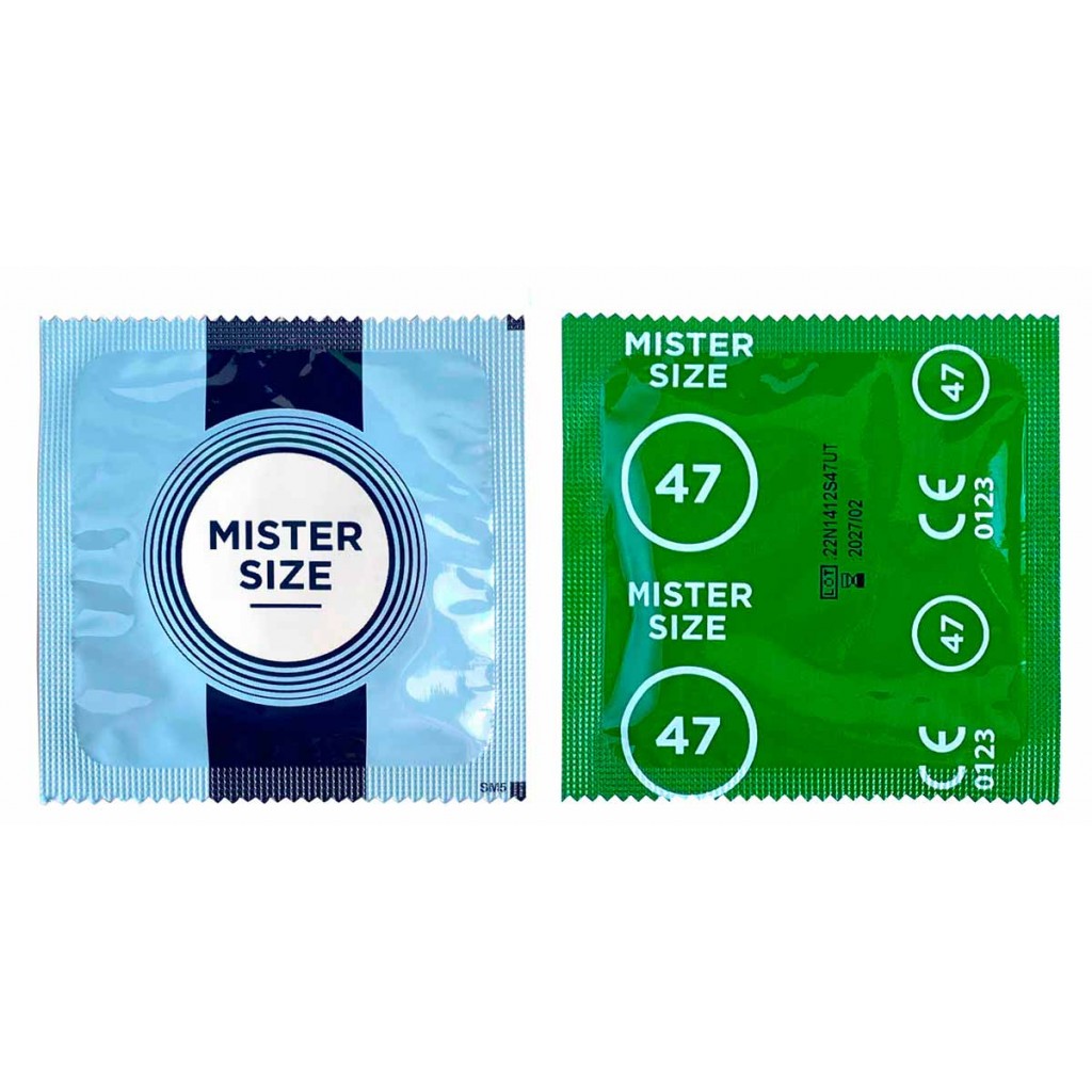 Презервативи MisterSize 47 (160мм, 47мм) - 6шт