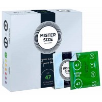 Презервативы MisterSize 47 (160мм, 47мм) - 36шт