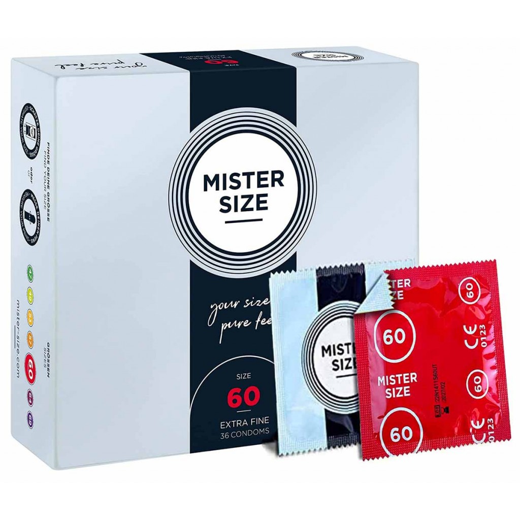 Презервативи MisterSize 60 (200мм, 60мм) - 36шт