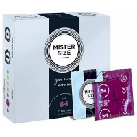 Презервативы MisterSize 64 (220мм, 64мм) - 36шт