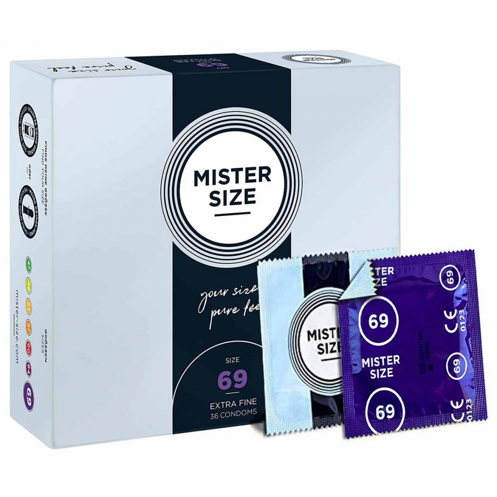 Презервативи MisterSize 69 (220мм, 69мм) - 36шт