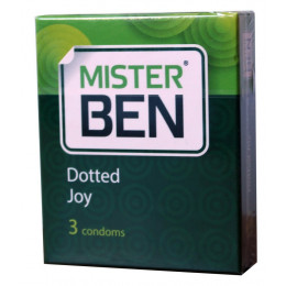 Презервативы Mister Ben Dotted Joy №3 точечные