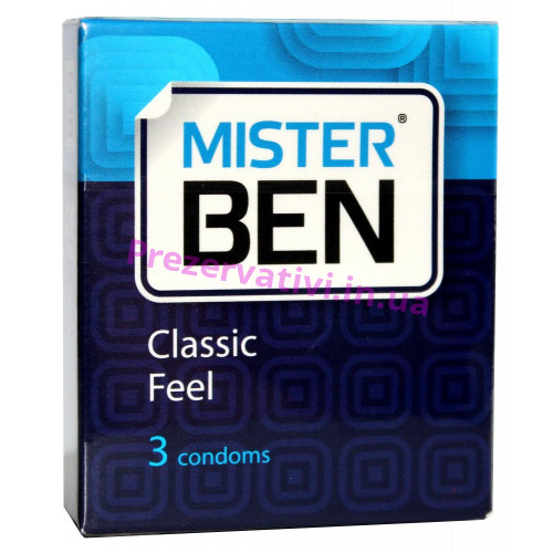 Презервативы Mister Ben Classic feel №3 классические - Фото№1