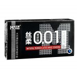 Ультратонкі презервативи Muaisi 001 Premium Black 10 шт фольга