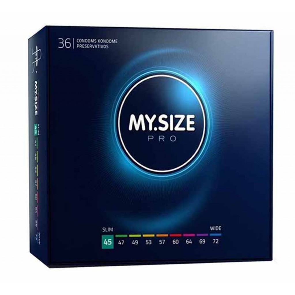 Презервативы MY.SIZE PRO 45 (160мм, 45мм) - 36шт