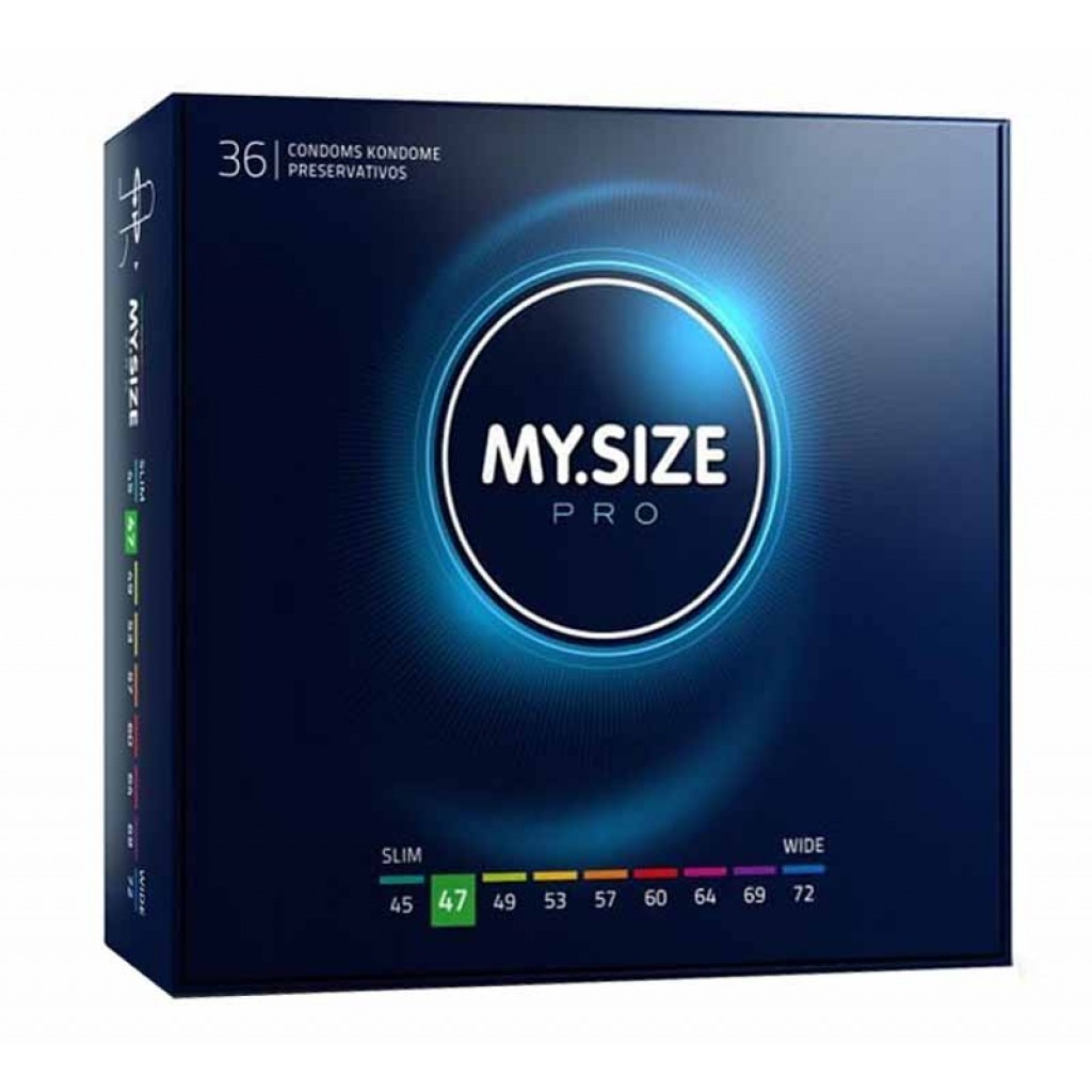 Презервативы MY.SIZE PRO 47 (160мм, 47мм) - 36шт