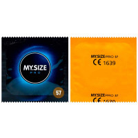Презервативы MySize Pro 57 (178мм, 57мм) - 10шт - Фото№2