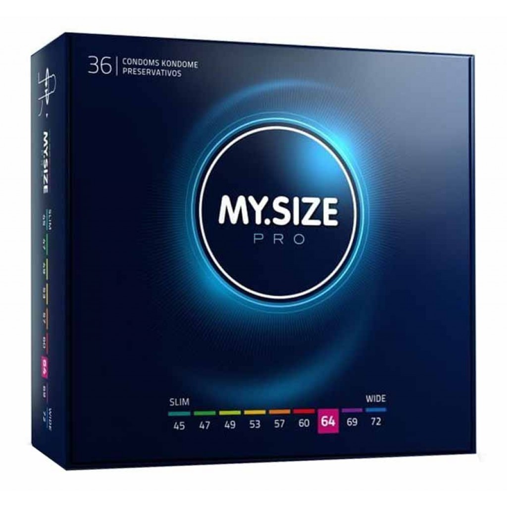 Презервативи MY.SIZE PRO 64 (223мм, 64мм) - 36шт