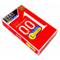 Полиуретановые презервативы OKAMOTO Zero One 0.01 Rich Jelly Large size 3 шт - Фото№2