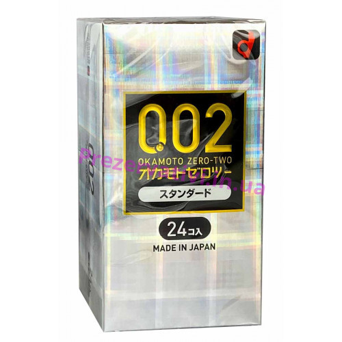 Презервативы OKAMOTO 0.02 (24 шт) - Фото№1