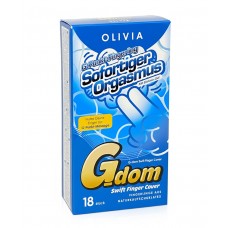 Фингер-презервативы Olivia G-Dom Swift 18шт с лубрикантом 