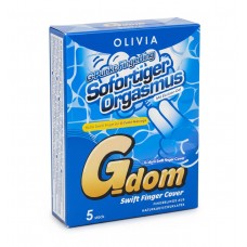 Фингер-презервативы Olivia G-Dom Swift 5шт с лубрикантом 
