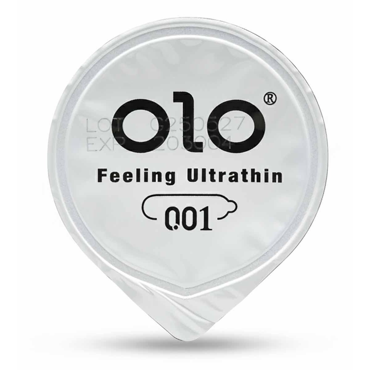 Презервативы Olo 0.01 BLACK 10шт ультратонкие с гиалуроновой кислотой