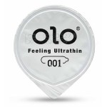 Презерватив Olo 0.01 BLACK 1шт ультратонкий з гіалуроновою кислотою
