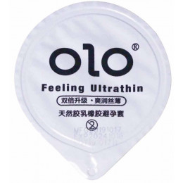Презервативы Olo 0.01 BLACK ультратонкие с гиалуроновой кислотой 1шт