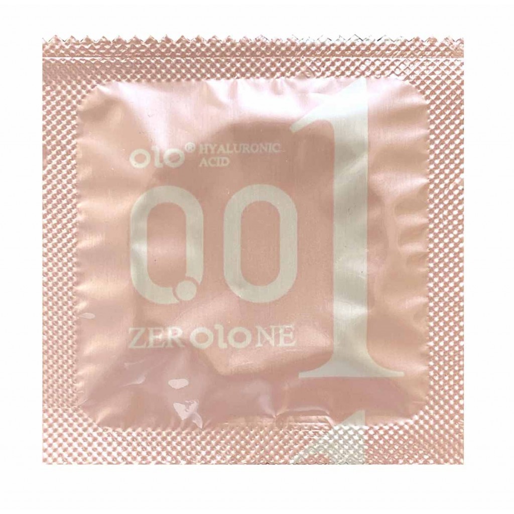 Презервативы Olo Foil 0.01 GOLD 10шт точки и ребра, гиалуроновая смазка (фольга)⚡️Prezervativi.in.ua