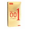 Презервативы Olo Foil 0.01 GOLD 10шт точки и ребра, гиалуроновая смазка (фольга)