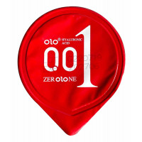 Презервативы Olo 0.01 RED возбуждающие с гиалуроновой кислотой 1шт - Фото№5