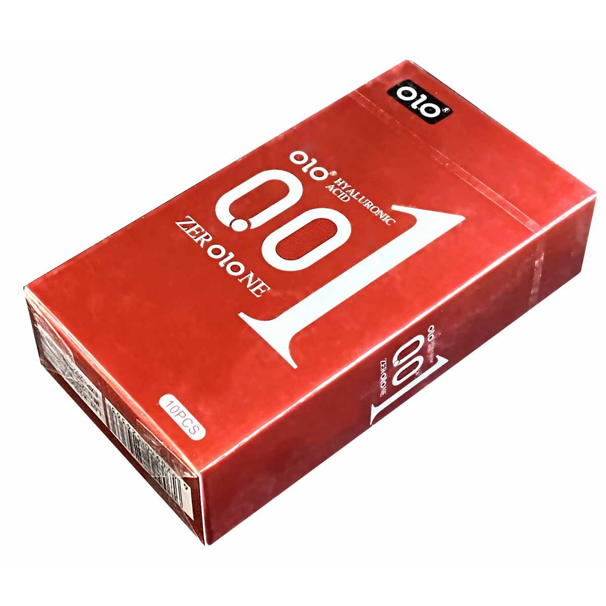 Презервативы Olo Foil 0.01 RED 10шт возбуждающие с гиалуроновой кислотой (фольга)