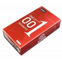Презервативи Olo 0.01 RED 10шт збуджуючі з гіалуроновою кислотою (фольга) - Фото№2