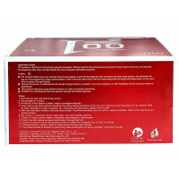 Блок презервативов Olo 0.01 RED возбуждающие с гиалуроновой кислотой 10 пачек по 1шт - Фото№4