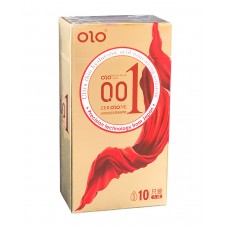 Презервативи Olo 0.01 ZERO GOLD Foil 10 шт — квітковий аромат, гіалуронова змазка (фольга)