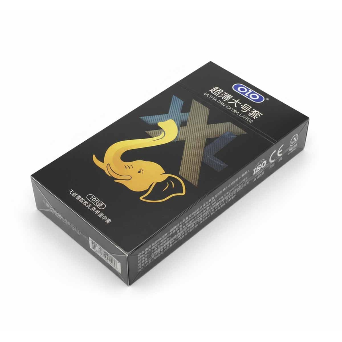 Презервативы латексные Olo 0.01 XL 10 шт ультратонкие увеличенного размера