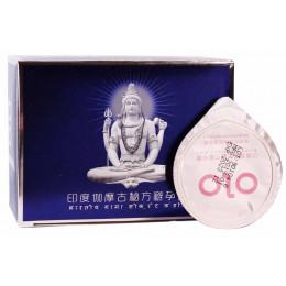 Блок презервативов Olo BLUE Budda 10шт ультратонкие, гиалуроновая продлевающая смазка