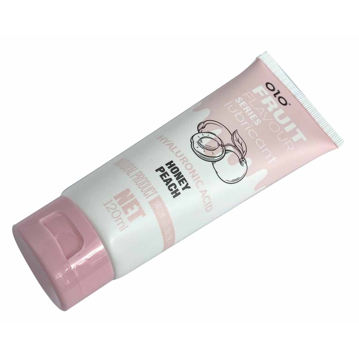 Лубрикант OLO Fruit flavour Honey peach 120мл вкус персика⚡️Prezervativi.in.ua