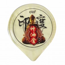 Презервативы Olo GOLD Indian god oil 1шт особая форма, рельеф, продлевающая смазка