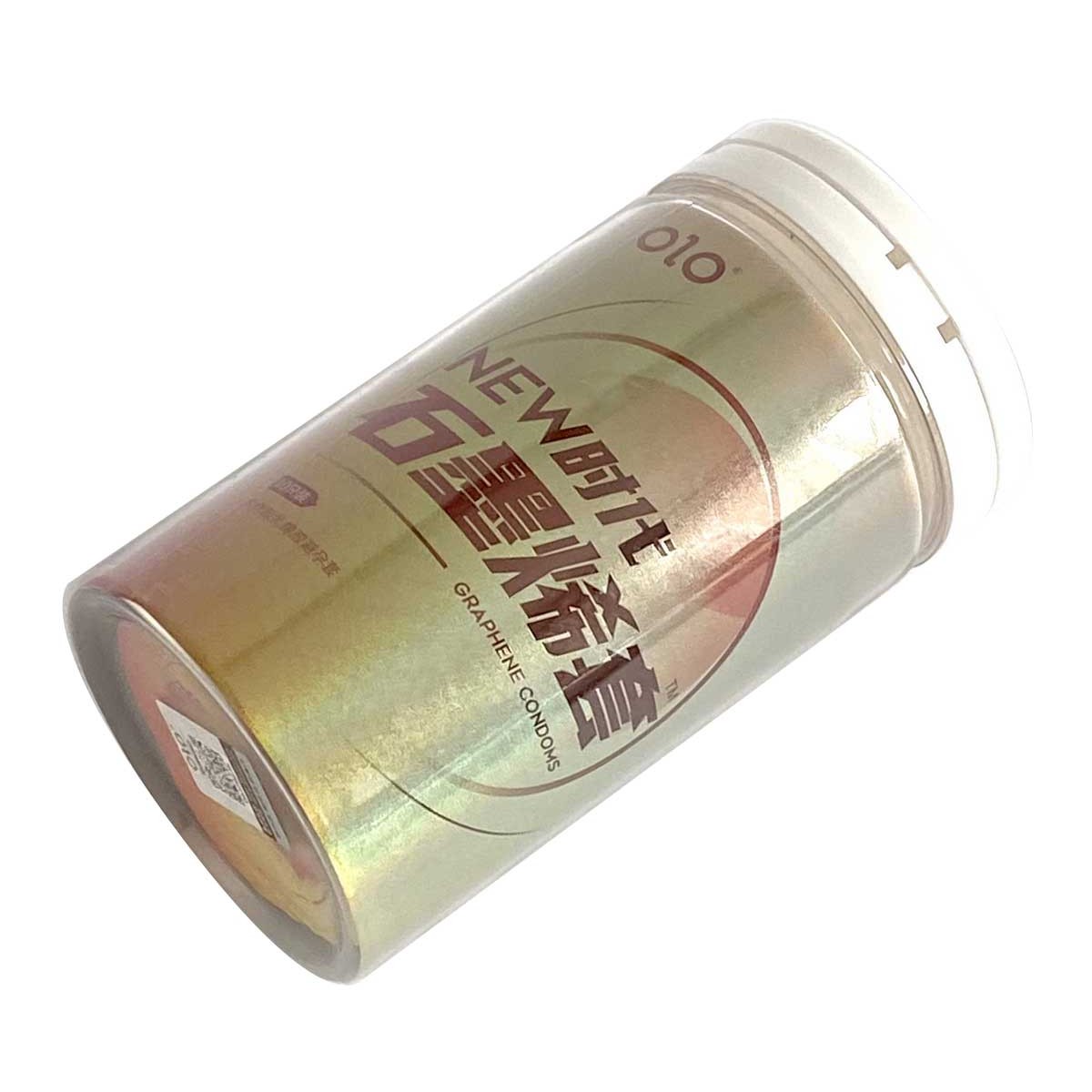 Презервативы Olo GRAPHENE AGE 10шт с графеном и гиалуроновой кислотой (срок 11/2025)⚡️Prezervativi.in.ua