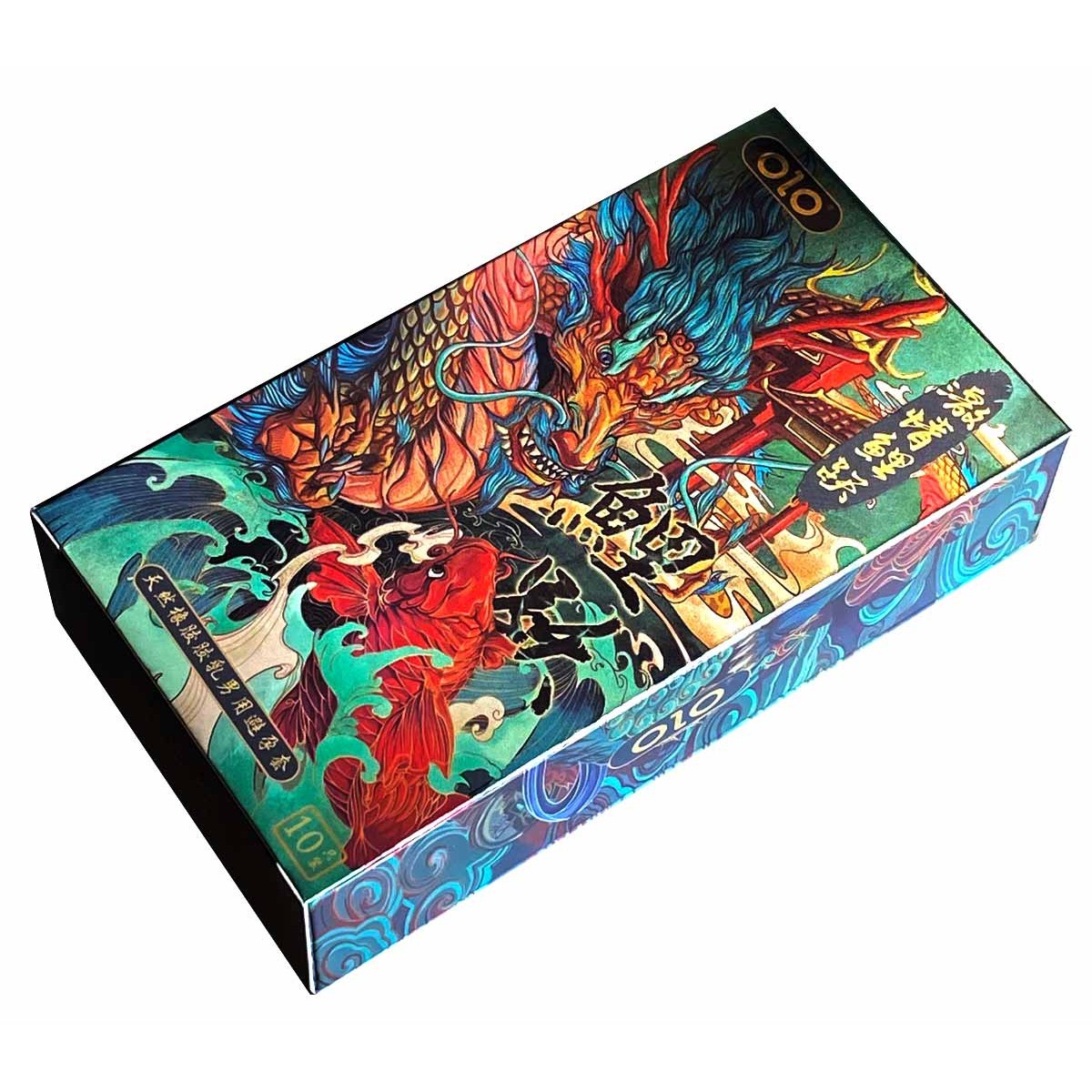 Презервативи латексні Olo Passionare Leap 10шт точкові особливої форми з гіалуроновою кислотою