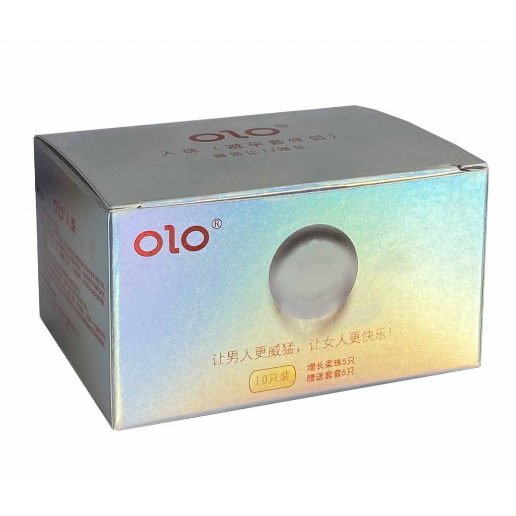 Презервативы Olo Pearl (5шт+5 шариков) ультратонкие