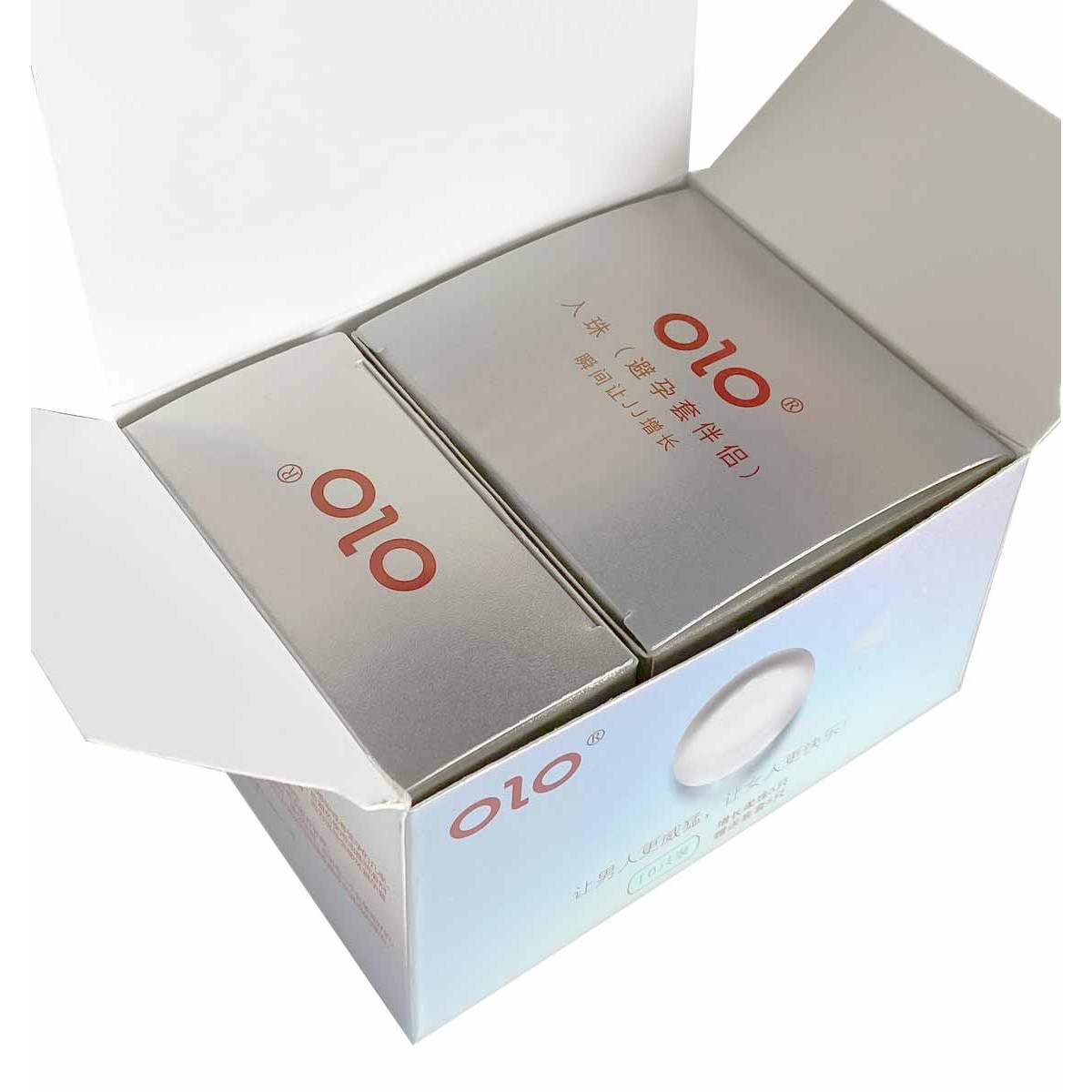 Презервативы Olo Pearl (5шт+5 шариков) ультратонкие