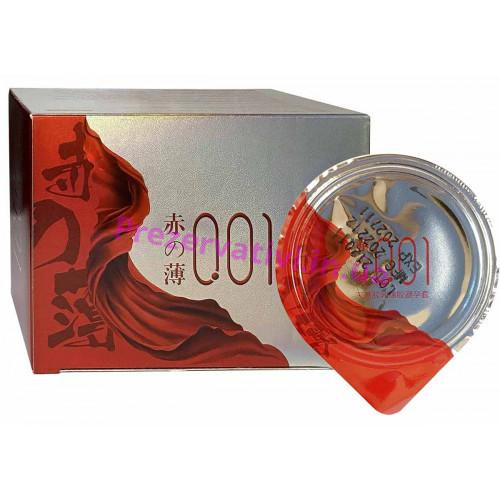 Блок презервативов Olo RedSilver 10шт ультратонкие на гиалуроновой смазке, улучшенная теплопроводность - Фото№1