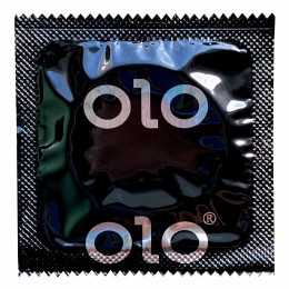 Презервативы Olo 0.01 BLACK 1шт ультратонкие с гиалуроновой кислотой (фольга)
