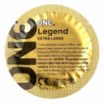 Презерватив ONE Legend Extra Large 1 шт великого розміру особливої форми